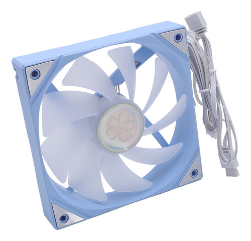 Ventilador Pwm Case De 120 Mm Argb 9 Blades Rolamento Hidráu