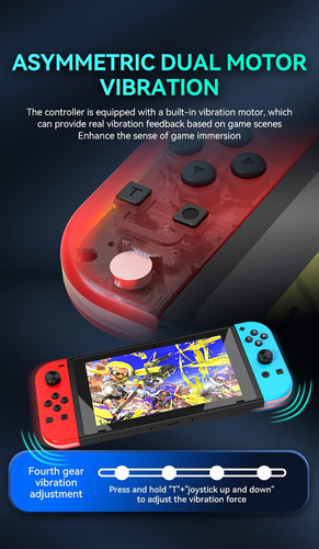 Joy-con Inalámbrico Con Luces Compatible Con Nintendo Switch