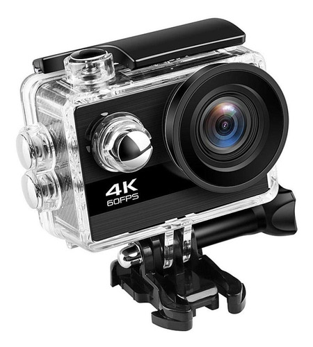 Camara De Accion 4k 60 Fps 30 Mts 24mp + Accesorios + 32gb