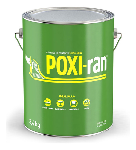 Poxi-ran® - Adhesivo De Contacto - Lata 3,4kg