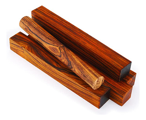 Cocobolo - Bol&iacute;grafo En Blanco, 0.7 X 0.7 X 5.0 In, .