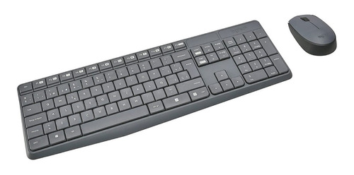 Combo Teclado Y Mouse Inalambrico Logitech Mk235 Multimedia 