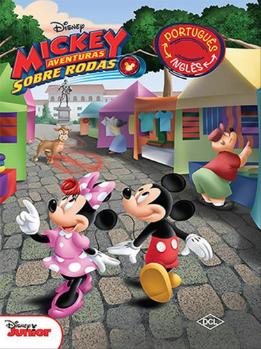 Disney - Bilíngue - Mickey - (capa Almofadada)