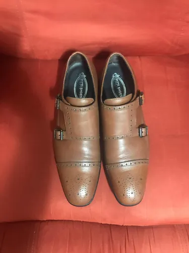 Zapatos Italianos Pitti Shoes Double Monk Brogue Cuotas sin inter s