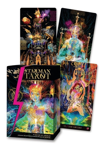 Starman Tarot Kit, Hombre Estrella, Tarot Y Libro En Ingles