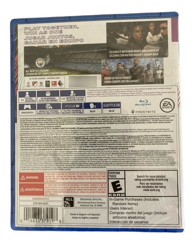 Imagen 2 de 2 de Fifa 2021 Ultima Edicion Nuevo Sellado