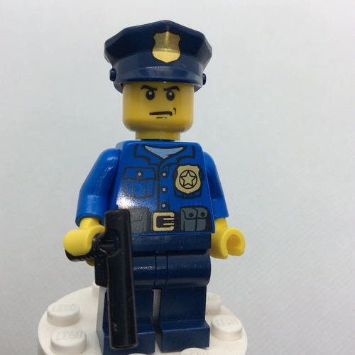 Lego Policia Minifigura Lego City Original Y Nuevo