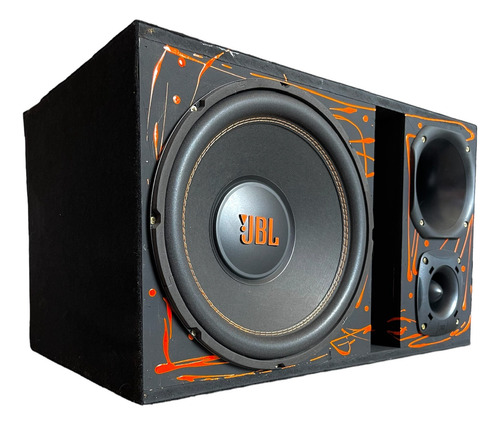 Caixa Trio Som Completa 12polegada Driver E Tweeter Jbl 700w