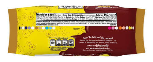 Malvaviscos Cubiertos De Chocolate Peeps Delights 3 Chicks