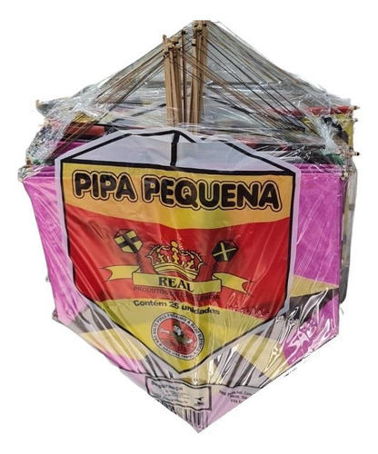 Pipas De Seda Pequenas Kit Com 50- Sortidas