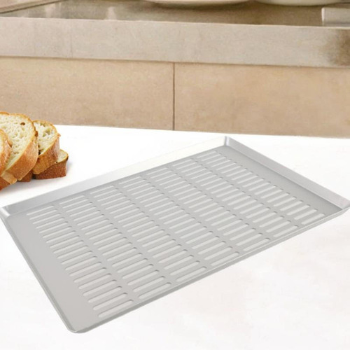Bandeja Para Hornear Perforada Rectangular, Fácil Estilo A