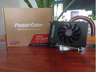 Amd Radeon Rx 6500 Xt Powercolor Tarjeta Gráfica