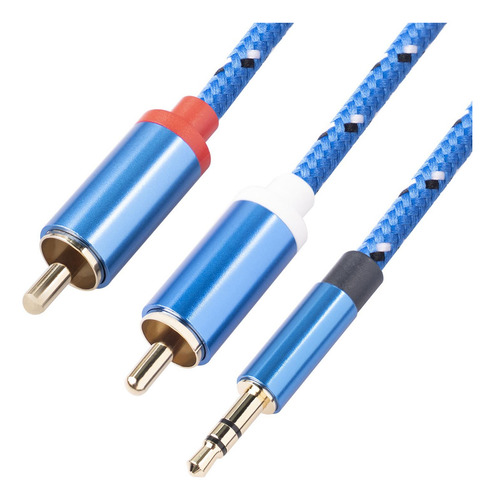 L Cable Aux Cable De Extensión Macho Jack De 3,5 Y Mic 1m