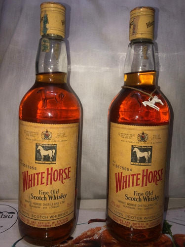 White Horse Fine Old Scotch Whisky 75cl 40%  Bot. 1980 