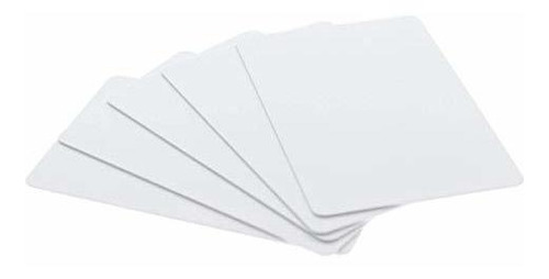 200 Pack - Blanco Premium Tarjetas Pvc Para Impresoras Id Ba