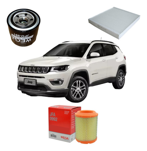 Kit Filtros Wega Jeep Compass 2.4 - Gutti