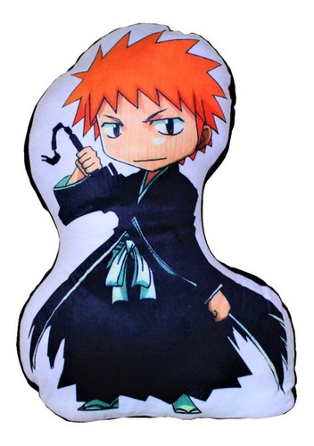 Ichigo Kurosaki Almohada Peluche Regalo Bleach (animekawaii)