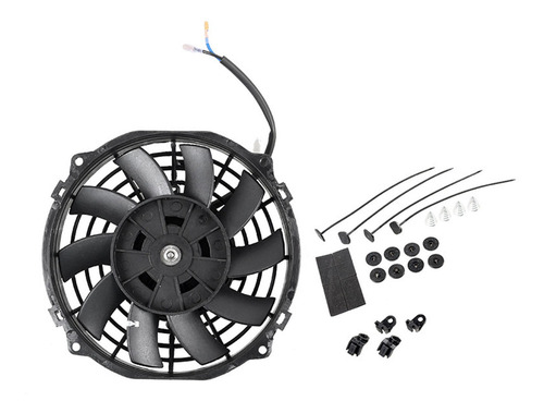 Transmisión 12v 7 Pulgadas Radiador Condensador Ventilador