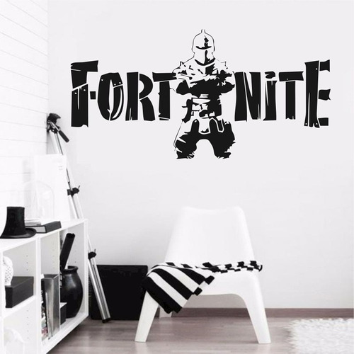 Adesivo De Parede Decoração Sala Jogos Fortnite