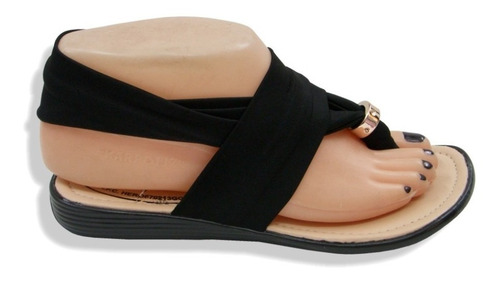Imagen 2 de 5 de Huarache Lycra Para Empeine Amplio Suave Para Pie Ancho