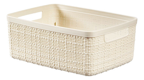 Jgo De 2 Cestos Jute 5 L Beige