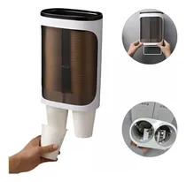 Comprar Dispensador De Vasos Descartables De 2 Fila Para Oficina 