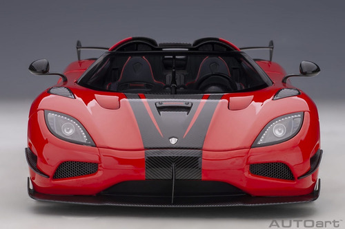 Koenigsegg Agera Rs escala 1:18 Autoart 79022 color rojo