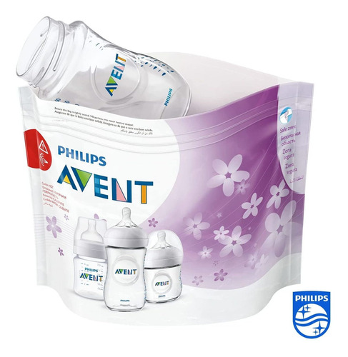 Bolsa Esterilizadora Philips Avent Scf297/05 Microondas 5 Pz