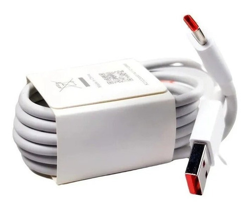 Cargador Redmi Xiaomi Usb Tipo C Redmi Note 9 Carga Rapida Color Blanco