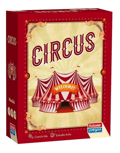 Circus - Juego De Mesa & Cartas En Español
