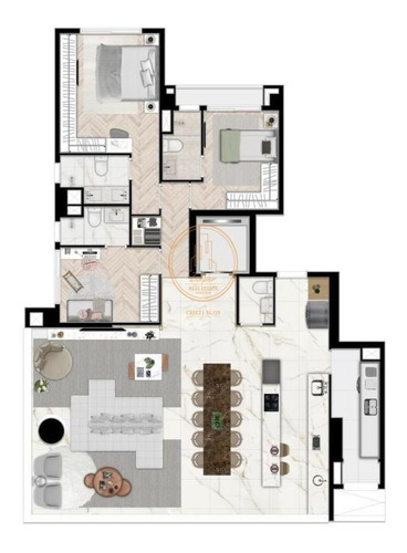Apartamento Com 1 Dormitório(s) Localizado(a) No Bairro Vila Madalena Em São Paulo / São Paulo - 10265:916480