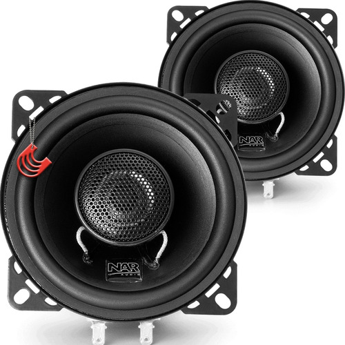 Kit Coaxial Nar Audio 400 Cx1 ( 4 Pol. - 100w Rms ) Full