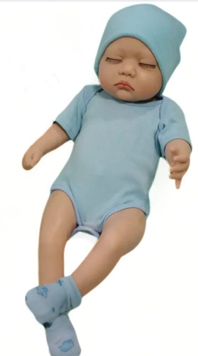 Muñeco Bebè Recién Nacido Dormido (niño)(50cm)