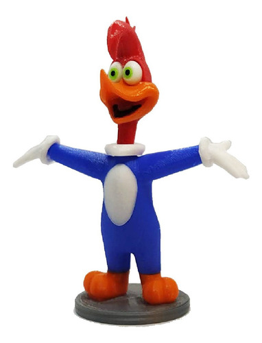 Boneco Pica Pau - Turma Do Picapau - 9,5cm
