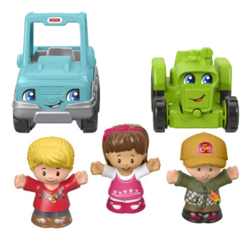 Set De Regalo Con Tractor Y Camión Little People Truckin Alo