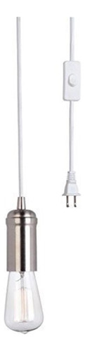 Globo Eléctrico 12592 Edison 1-luz Plug-in Mini Colgante, C