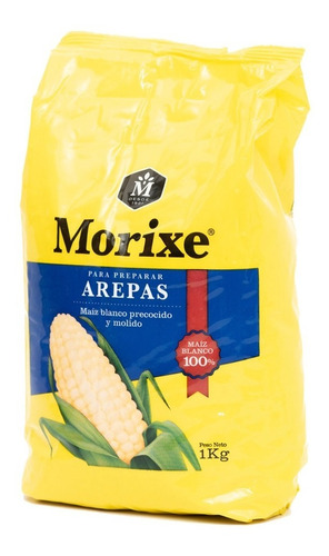 Maíz Blanco Para Arepas Morixe (1k)