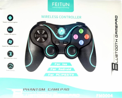 Controle Gamepad Tv Ios Pc Ps3 Android Jogos Todos Brasil A@