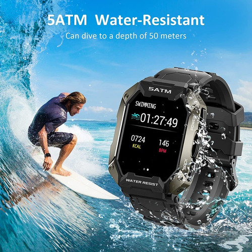 Imagen 9 de 9 de Reloj Inteligente Para Android iPhone Amaztim Original
