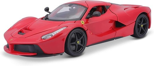 Bburago  Escala Ferrari Carrera Y Juega Vehículo Laferrari 