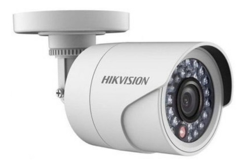 Hikvision Camara Analoga Tubo 720p  2,8mm  Ir 20m Ip67 Plast