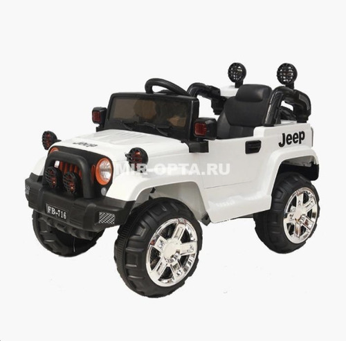 Jeep Electrico Niños 4 Motores Llanta Goma Estilo Renegado