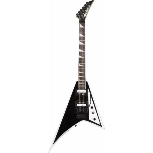Guitarra Jackson Rhoads Js32 Black / White Bevels