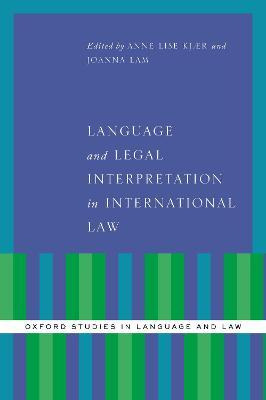 Libro Language And Legal Interpretation In International ...