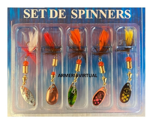 Set De Spinners Para Truchas / Armería Virtual