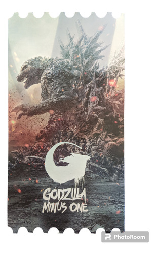 Godzilla Minus One Boleto Conmemorativo 