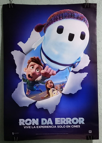 Poster Original De Cine Ron Da Error (Usado)