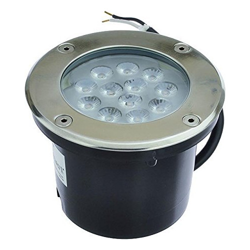 Luz Led De Bajo Voltaje Empotrada Suelo Borde De Acero ...