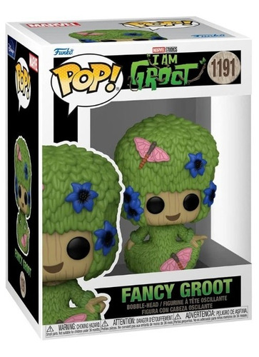 Funko Pop Marvel I Am Groot Fancy Groot N° 1191