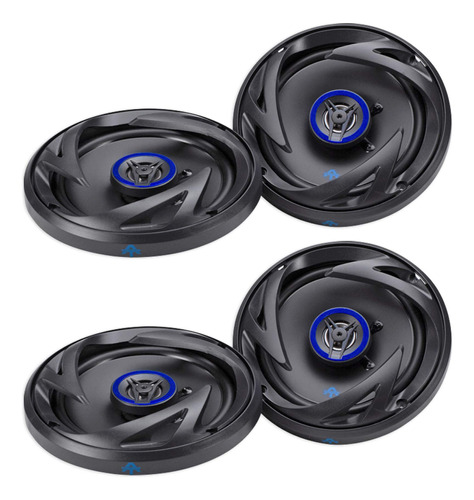 Autotek Montaje Superficial Via Coaxial Car Audio Altavoz